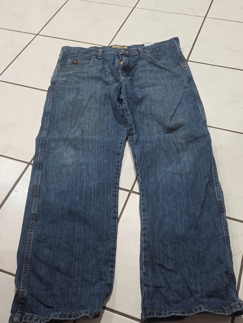 Wrangler Relaxed Men's Jeans in Blue Denim